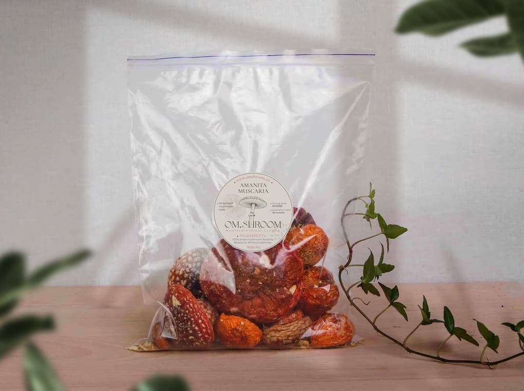 om.shroom’s Fly Agaric Hats for microdosing (BALANCE, STRESS RELIEF & MENTAL CLARITY) - improves memory, focus, and mental clarity