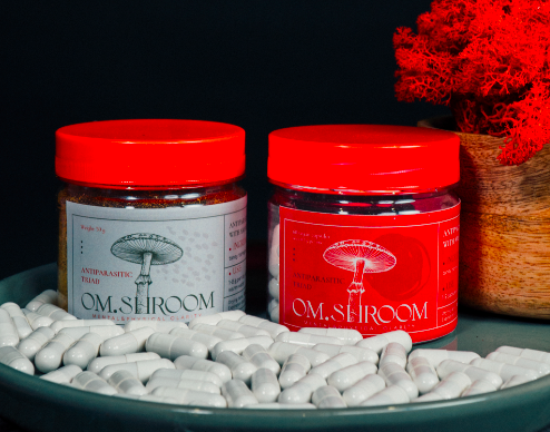 ANTIPARASITIC TRIAD with Amanita Muscaria Capsules