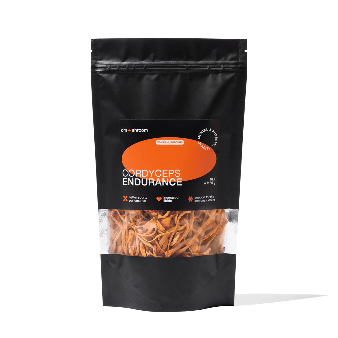 RESISTENCIA: Cordyceps Militaris Cuerpo Fructífero 50g