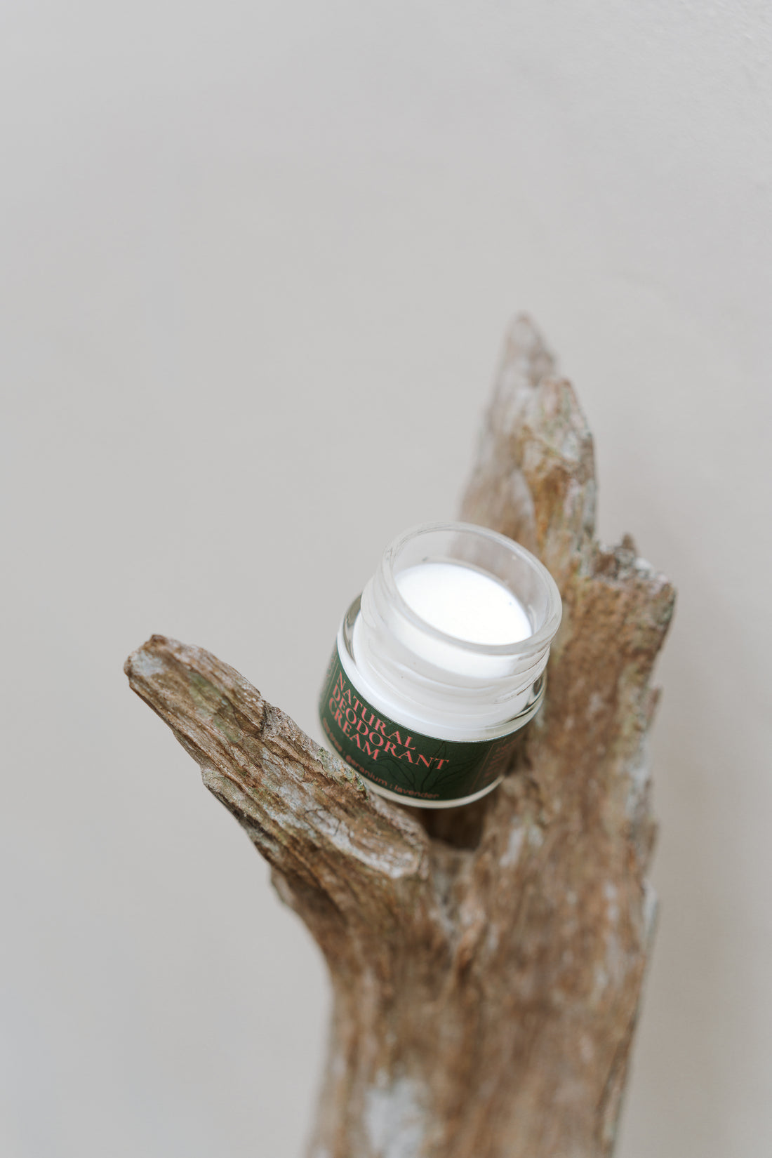 Crème déodorante naturelle géranium - lavande - arbre à thé