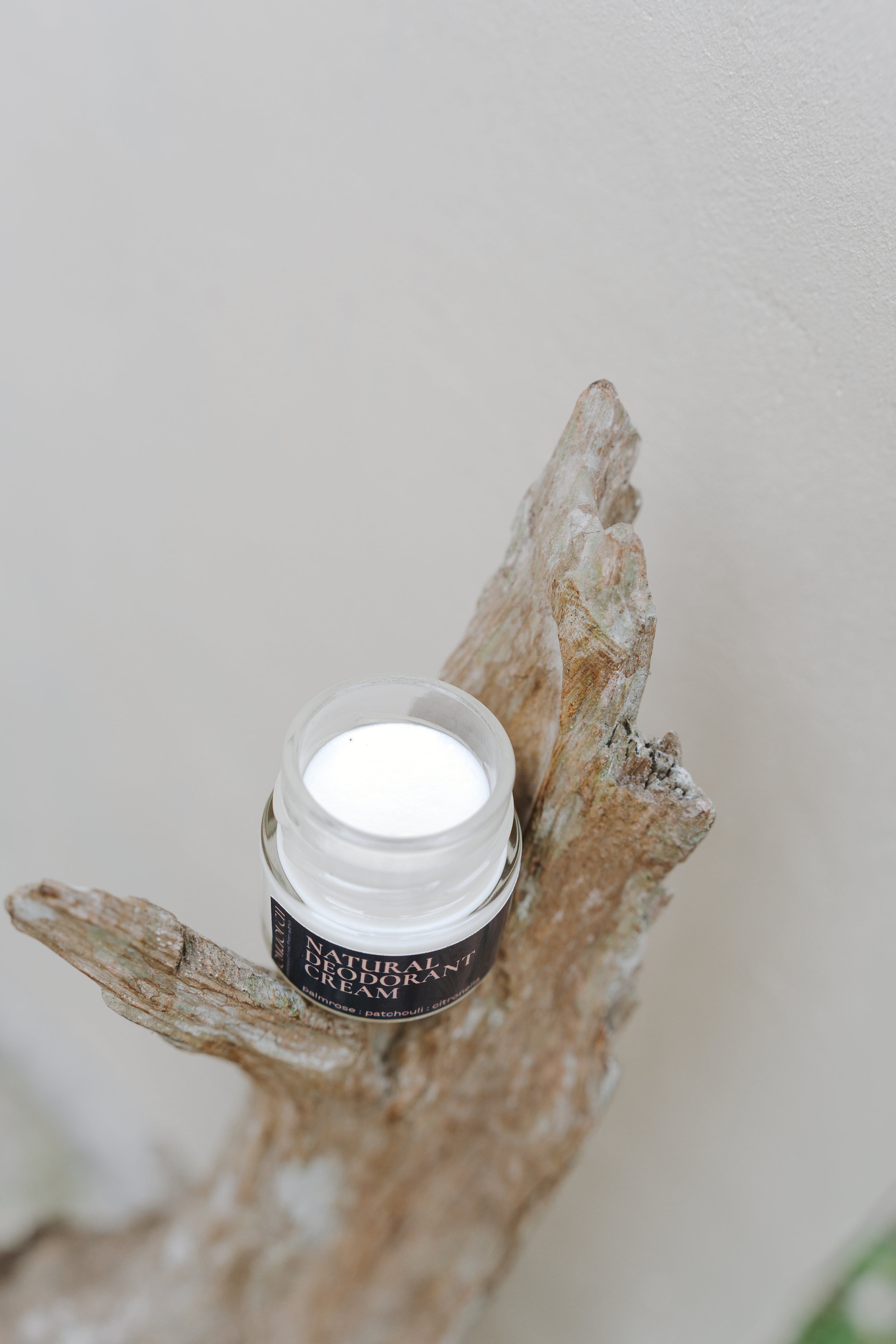Natural Deodorant Cream palmrose – patchouli – citronella