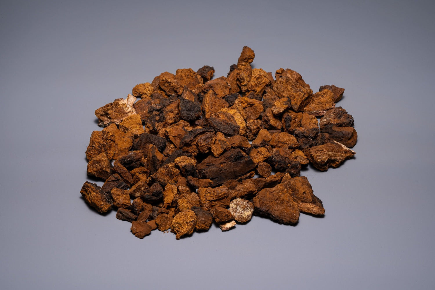 Chaga whole mushroom (Bulk orders, pack 0,5 kg)